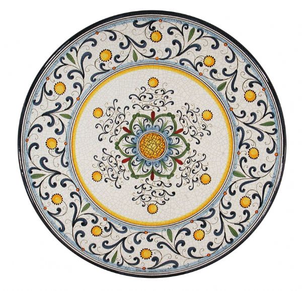 LEO139 T  - TOP - In the photo: 130 cm. diameter table<BR><BR>Volcanic stone, 3 cm thick. Suitable for inside and outside, resistant to a temperature range of -60 to 1000 °C.